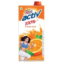 REAL ACTIVE ORANGE JUICE 1 L